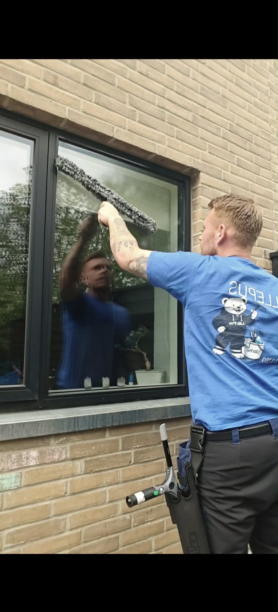 Traditionel Vinduespudsning